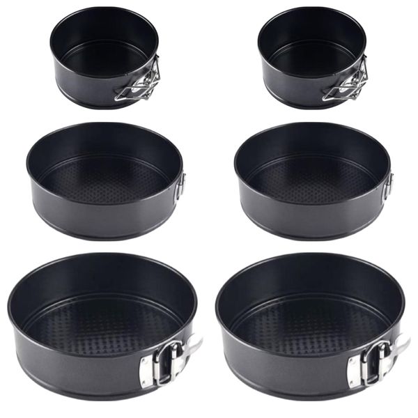 Kitchen Baking Non Stick Cake Pan Set of 6 Jumbo Pack DL x1