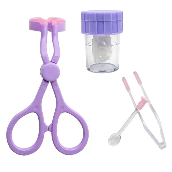 Purple Prism Contact Lens Inserting and Care Kit
