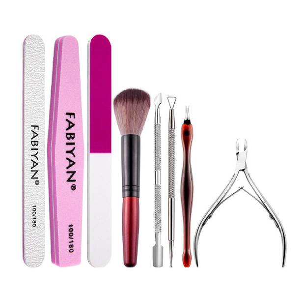 FABIYAN Professional Nail Tools Kit - 8 Tools