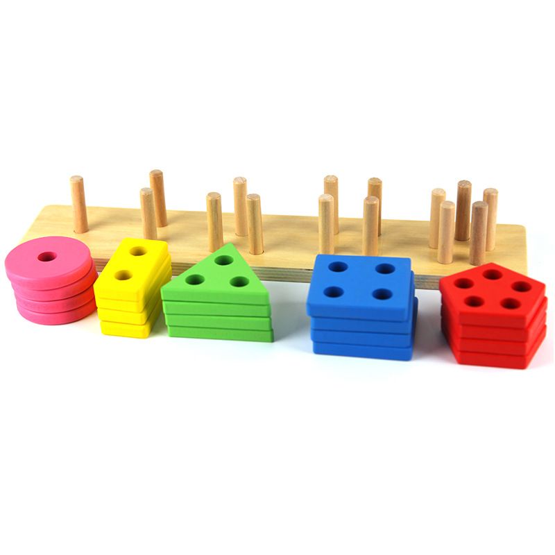 Wooden Educational Shape Sorting Toy Shop Today. Get it Tomorrow