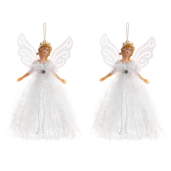 Christmas Statue Pendant Christmas Flying Angel Fairy Statue