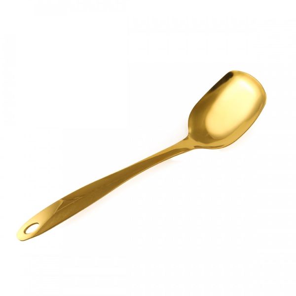 Stainless Steel Serving Spoons (Gold) pack of 2