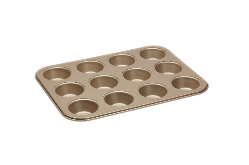 Paul Hollywood Non-Stick Twelve Hole Shallow Baking Tin