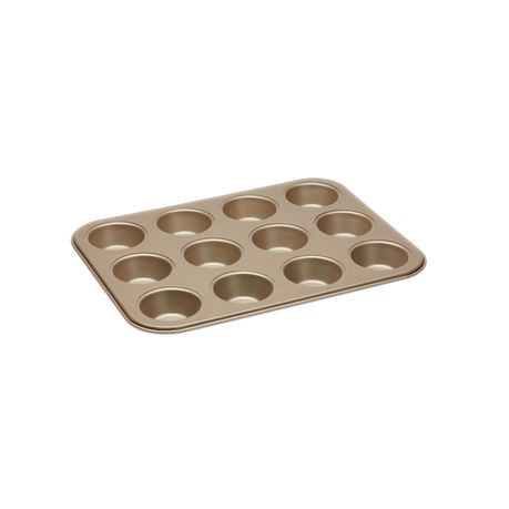 Paul Hollywood Non Stick Twelve Hole Shallow Baking Tin