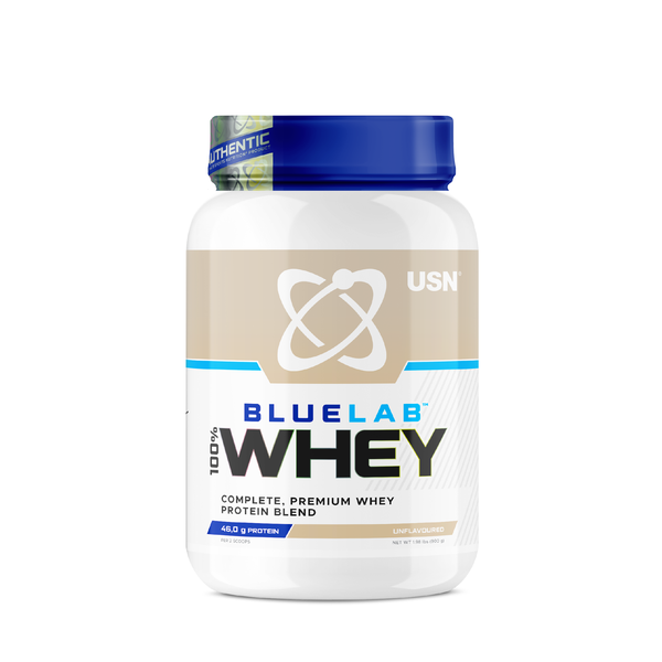 BlueLab 100% Whey Protein - Unflavoured - 908 g