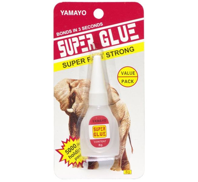 Contact Adhesive - DIY Accessories - Super Glue - 8 g - 8 Pack