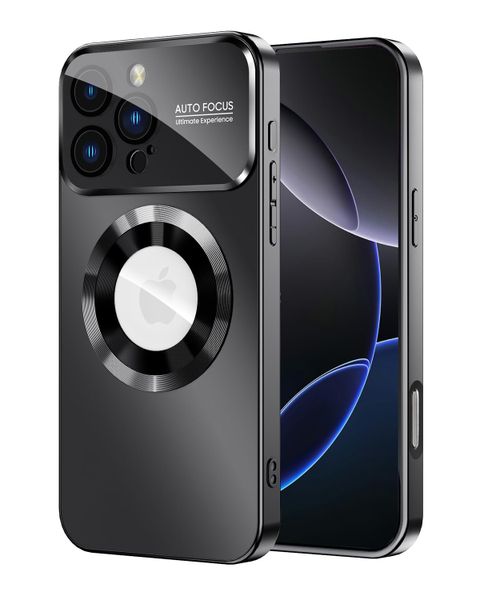 Black Drop-Proof Phone Cover Case Compatible with iPhone 16 Pro