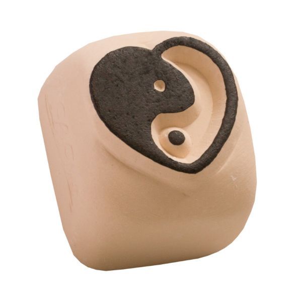 LaDot Temporary Tattoo Stone Small Ying Yang Heart