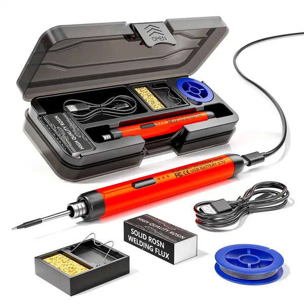 Mini Cordless Soldering Iron Kit With Digital Display