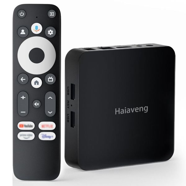 Android 10 TV Box,Smart TV Box DStv Netflix Google Certified 4K HDR 2+32 GB