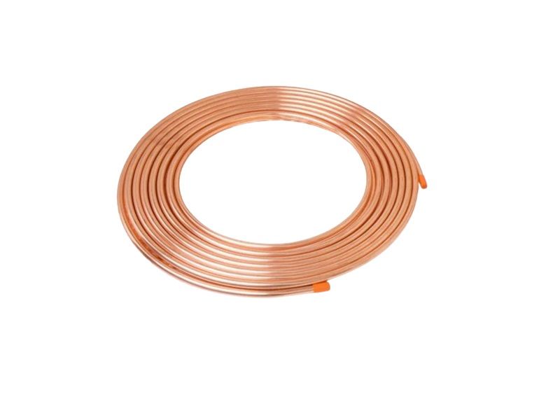 Alaska Copper Pipe 1/4" O.D x 15m Coil - Precision for Refrigeration