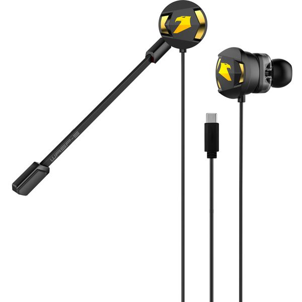 Armaggeddon Wasp-5 Type-C Gaming Earphones with Detachable Mic