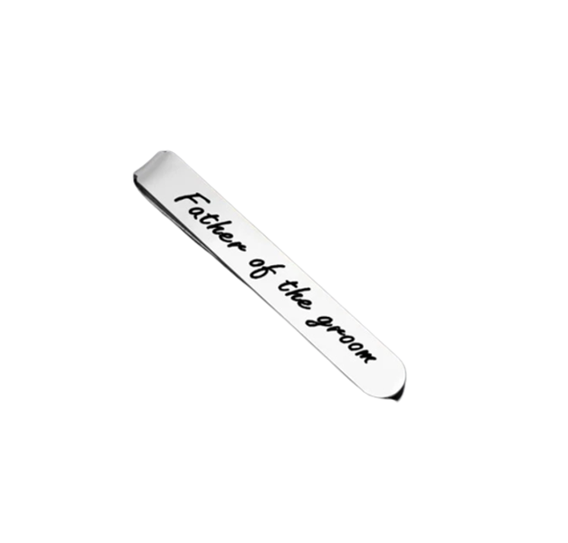 Wedding Tie Clip - Father of the groom