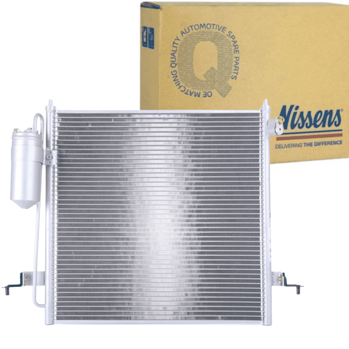 Nissens 940068 A/C Condenser (short) - Mitsubishi L200 / Triton (KA ...
