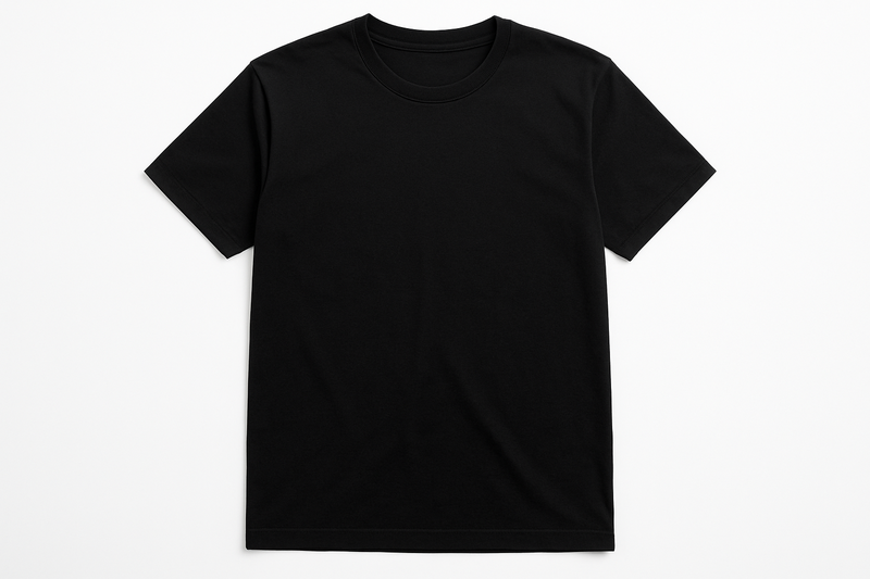 5-Pack Black Cotton T-Shirts | Everyday Essential Comfort