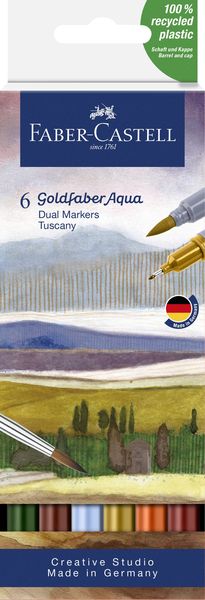 Goldfaber Aqua dual marker - Tuscany 6's