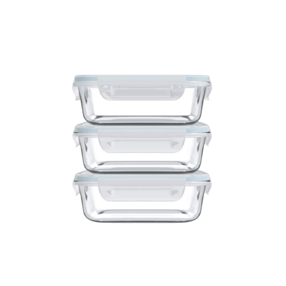 1 Litre HeatResistant Glass Food Containers 3 Pack Shop Today. Get