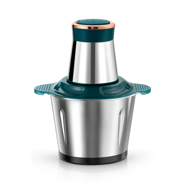 2L Food Processor - Stainless Steel &amp; Glass, Grinder