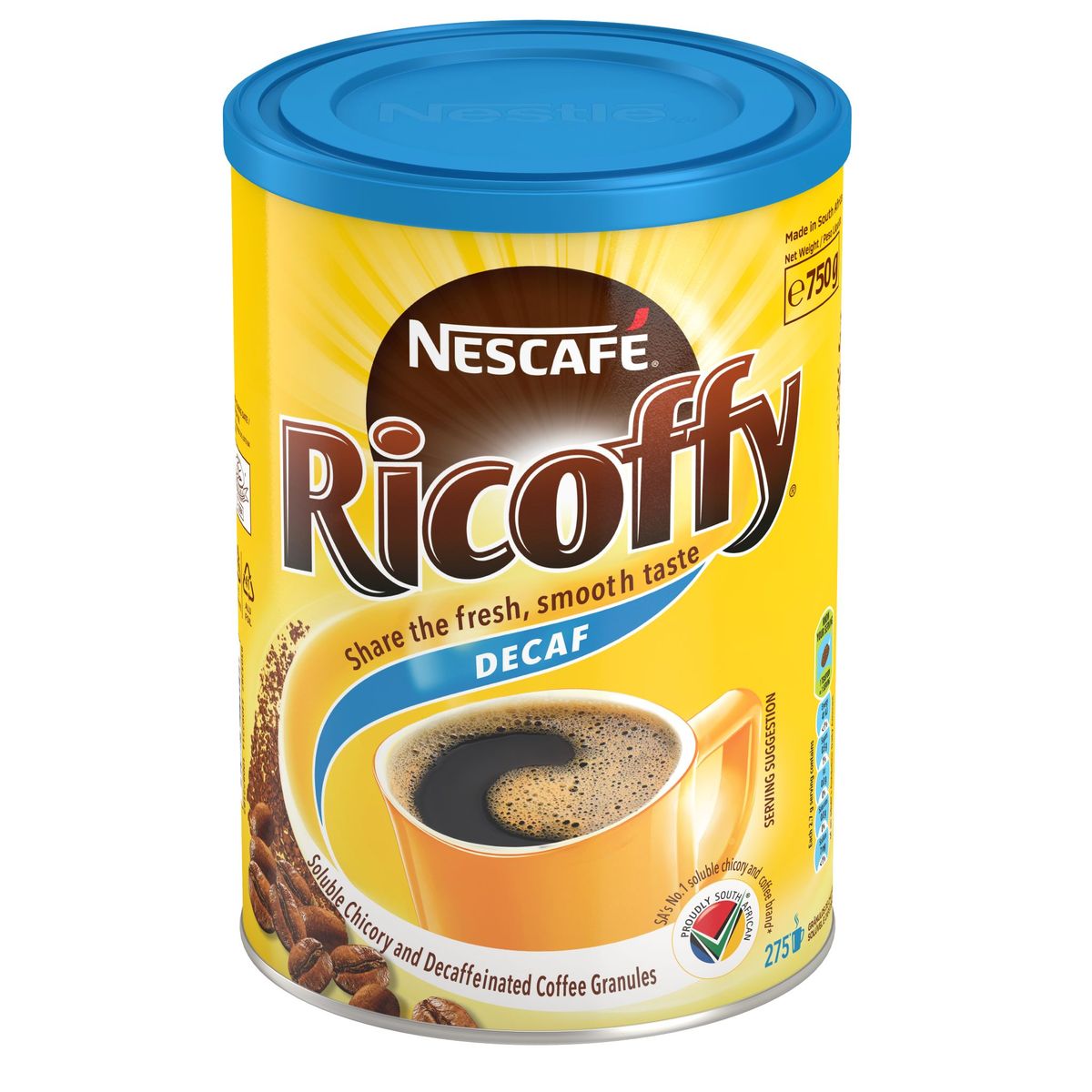 Nescaf Ricoffy Decaffeinated Instant Coffee 750g Shop Today Get It 