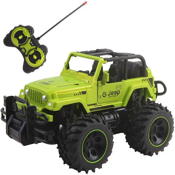Jeep SUV Truck Off-Road Remote Control Vehicle Toy – Green