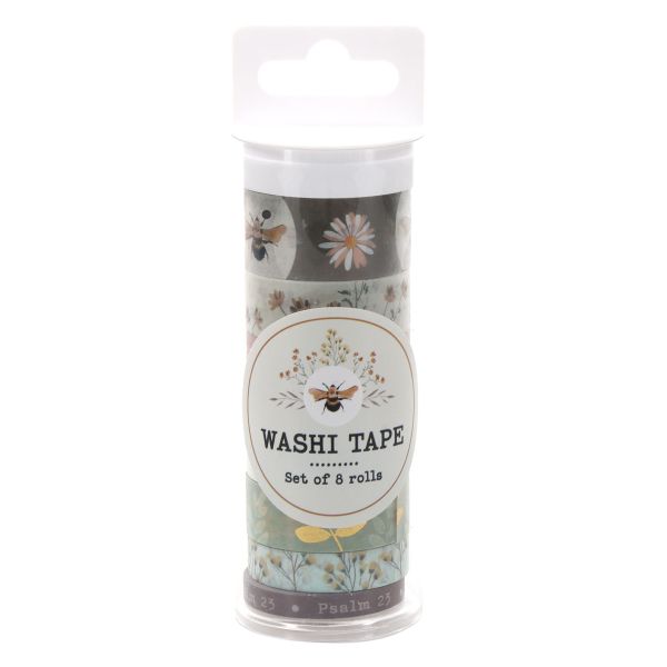 Washi Tape - Set of 8 - Psalm 23
