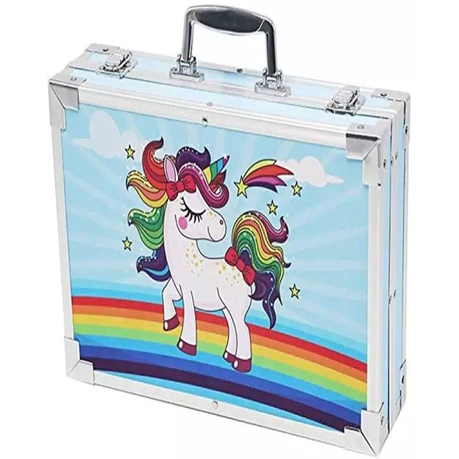 145 PCS Artists Aluminium DELUXE Art Set Case Colouring Pencil Painting  Suitcase