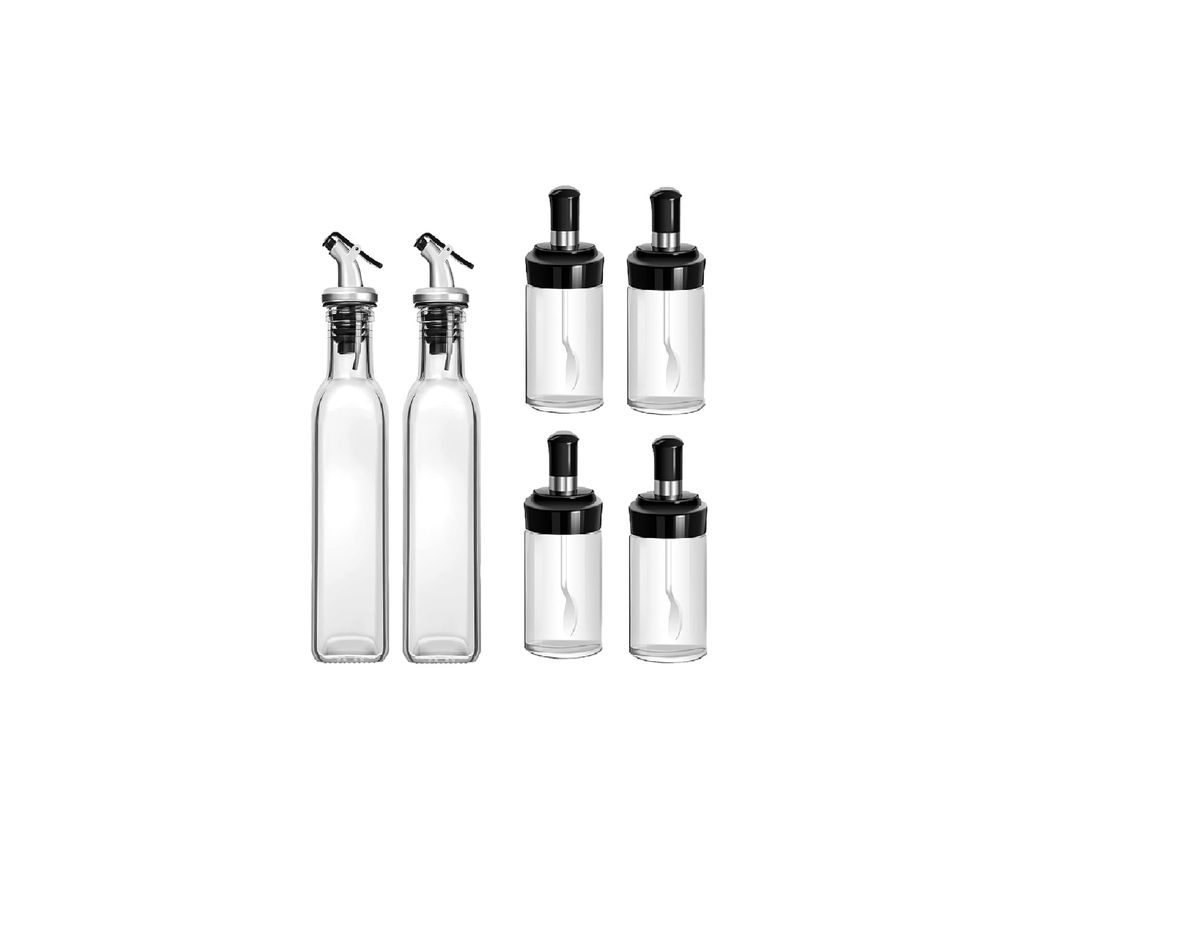 6 Pieces Dressing & Spice Dispensers Jars with Spoons Shop Today. Get