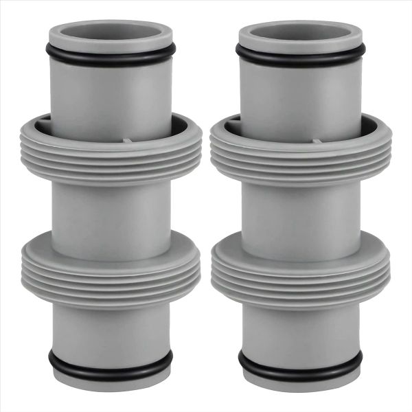 2PCS Pool Filter Pump Hose Connector,Pool Connector 1.5' to