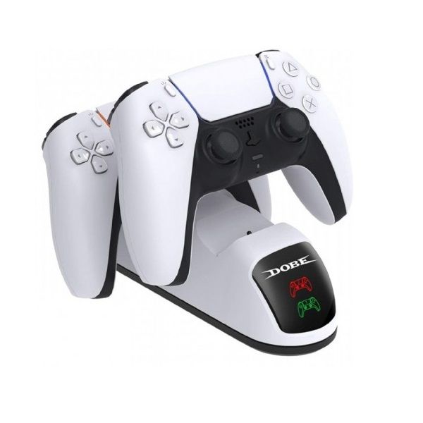 DW Dobe Dual Controller Charging Dock For Ps5 With LED Indicator TP5-0515B