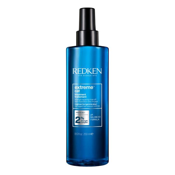 Redken Extreme Cat - Protein Rinse-Out Hair Treatment for Weak &amp; Damaged Hair - 250ml