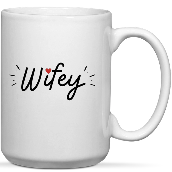 Wifey Anniversary Valentine Birthday Christmas Gift Mug