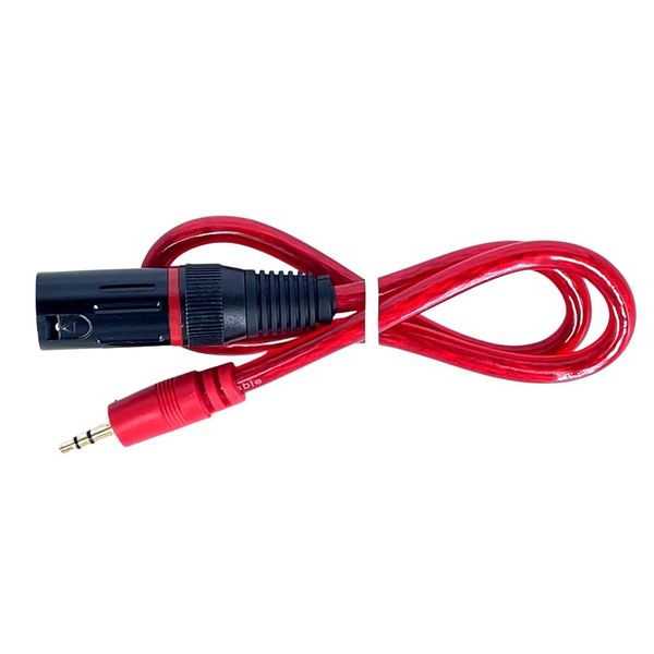 3.5mm Stereo Male to XLR (Cannon) Male Cable (50cm)