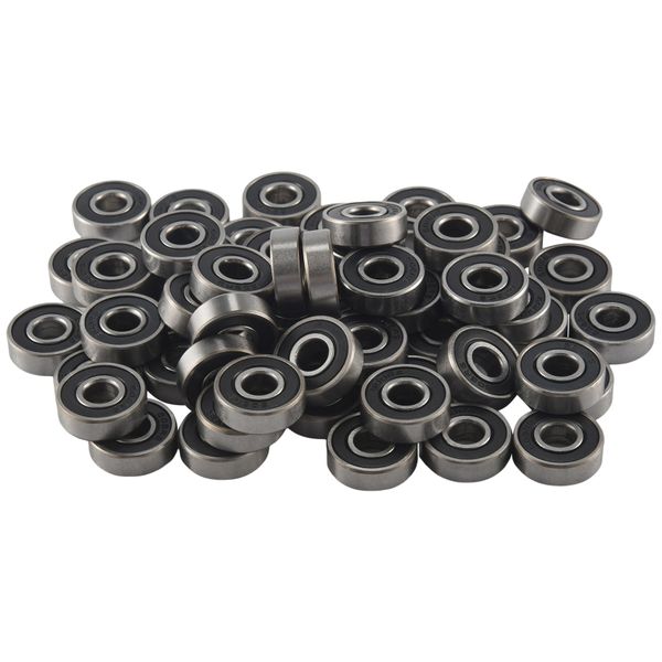 60 Pieces 608 Ball Bearing ABEC-5 8X22X7 mm Sealed