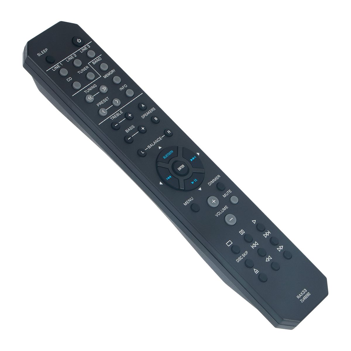 TÉLÉCOMMANDE YAMAHA RAV239 WB37870EU pour DSP-AX1400 HTR-5690 HTR-5790