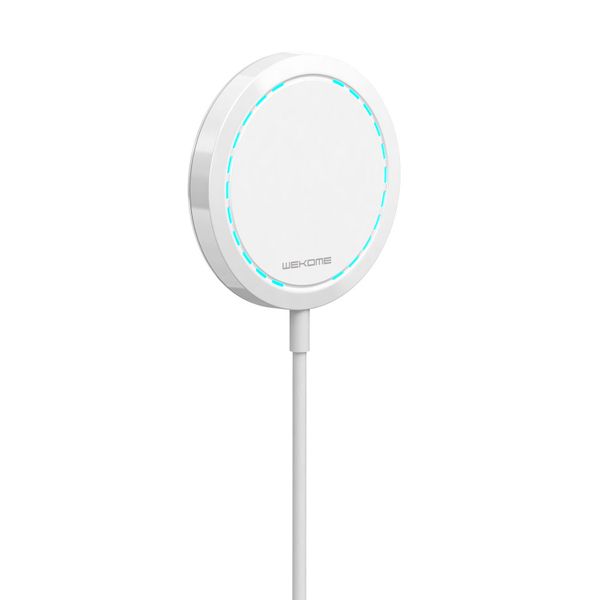 Cre8tive Wireless Charger with Indicator Light for iPhone (White)
