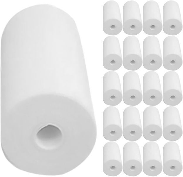 40 Rolls Thermal Paper 57x30mm Multipurpose Cash Register Paper for Credit