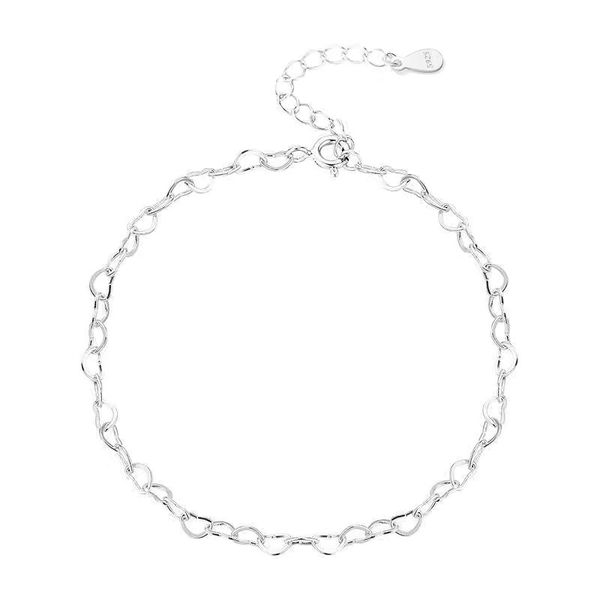 Heart-shaped Chain Bracelet