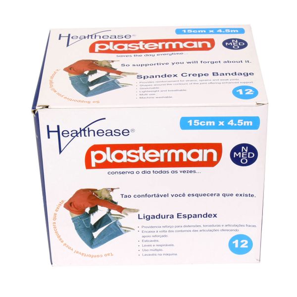 Spandex Crepe Bandages - Washable &amp; Reusable 15cm x 4.5m - White