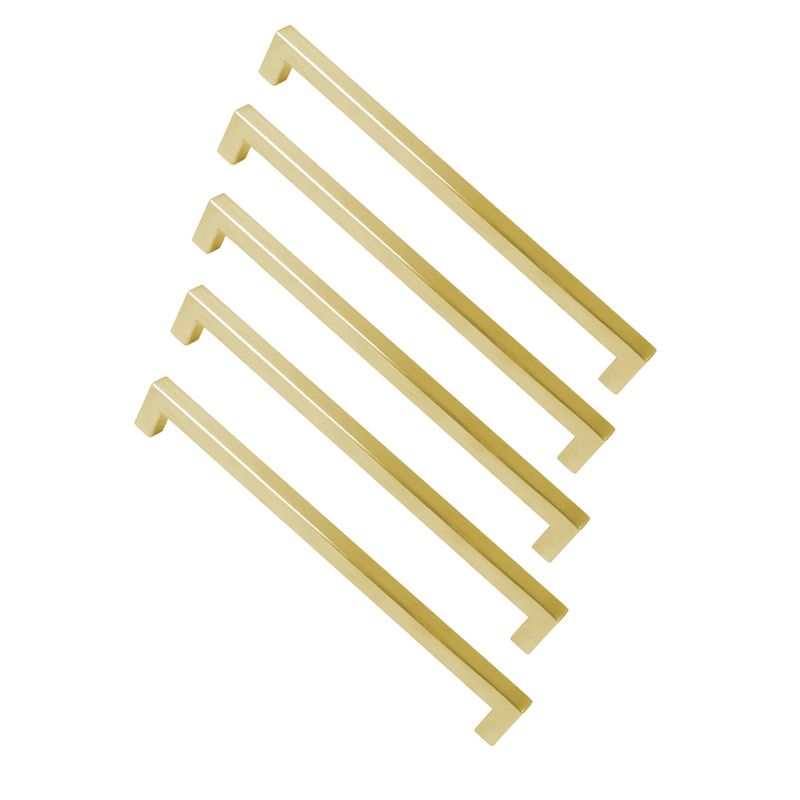 ROCO Cupboard Handle Bar Hollow Square 128mm x 12mm ( 5 Pack )