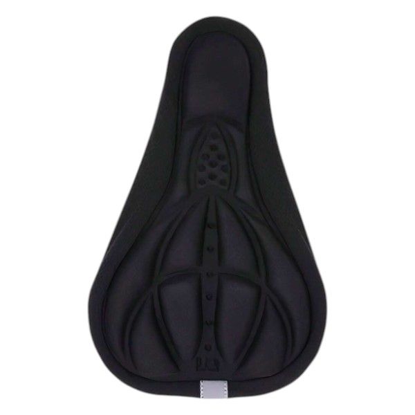 Soft-Padded Bike Saddle Cover - Black