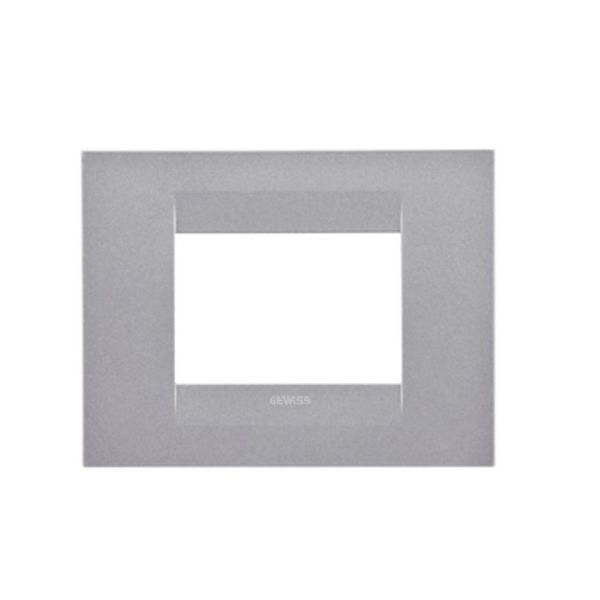 Titanium Geo Plate 3-Gang image