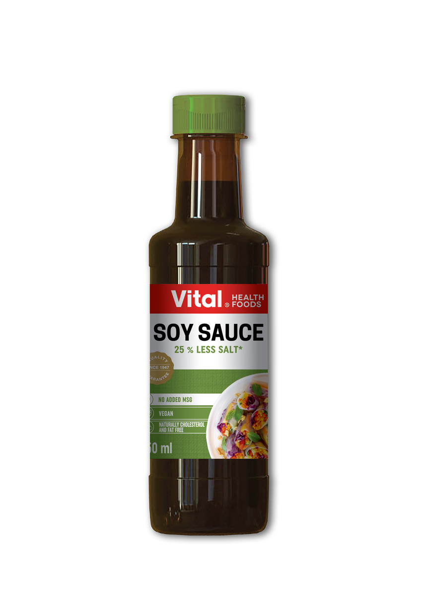 Vital Soy Sauce 25 Less Salt Shop Today. Get it Tomorrow!