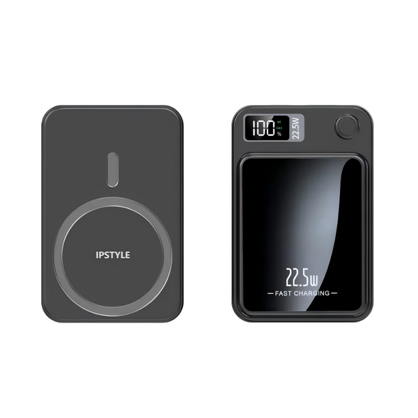 IPSTYLE 20000mAh Power Bank Wireless Magnetic Power PD 20W Fast Charging