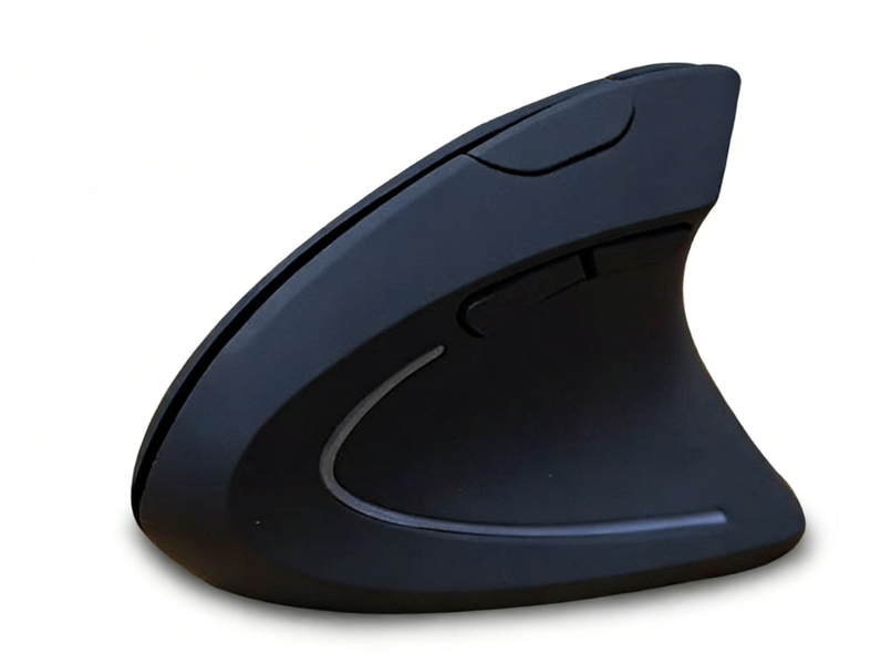 Sleek Ergonomic Wireless Mouse - Office Comfort Essential