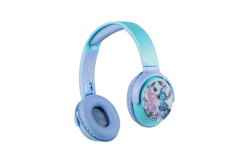 Disney Stitch Bluetooth Wireless Stereo Headphones (Wired option available)