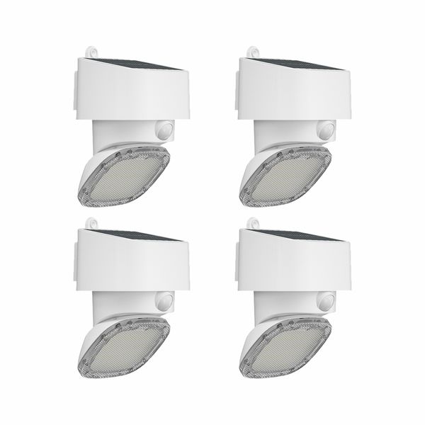 Solar Wall Light - 2000 LumenMotion Sensor (4 pack)