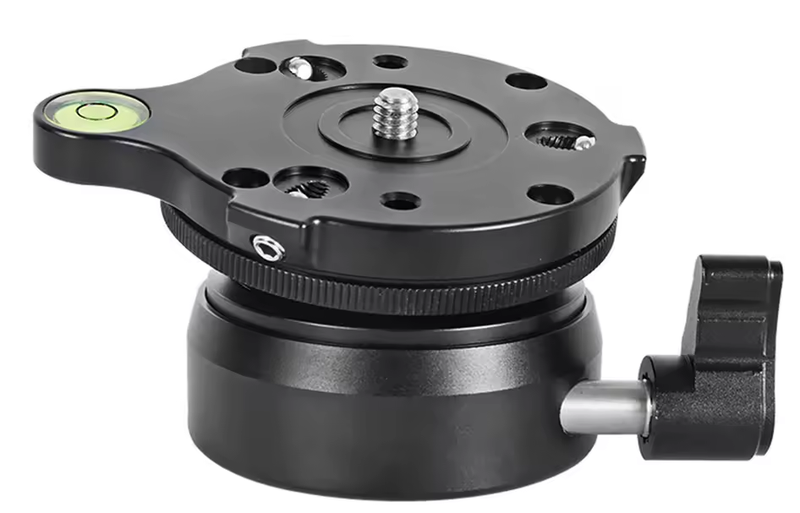 Tripod Head Speedy Leveling Base Horizontal Adjustment Base Bubble Level