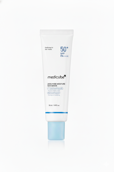 Medicube Zero Pore Hydrating Sun Serum for Smooth,Hydrated &amp; Pore Care Skin