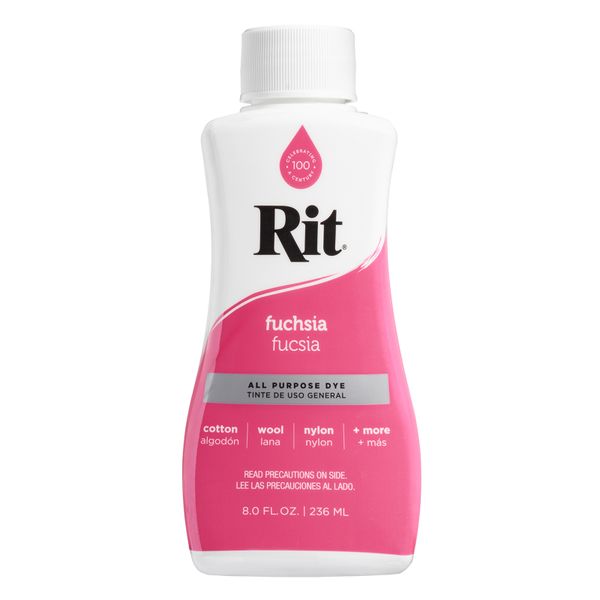 Rit All-Purpose Liquid Dye - Fuchsia 236ml