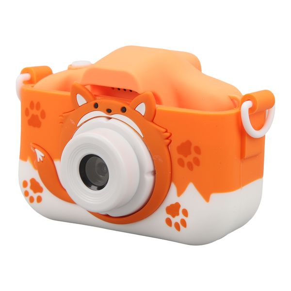 Children Camera HD 40MP 1080P 2in IPS Screen Orange